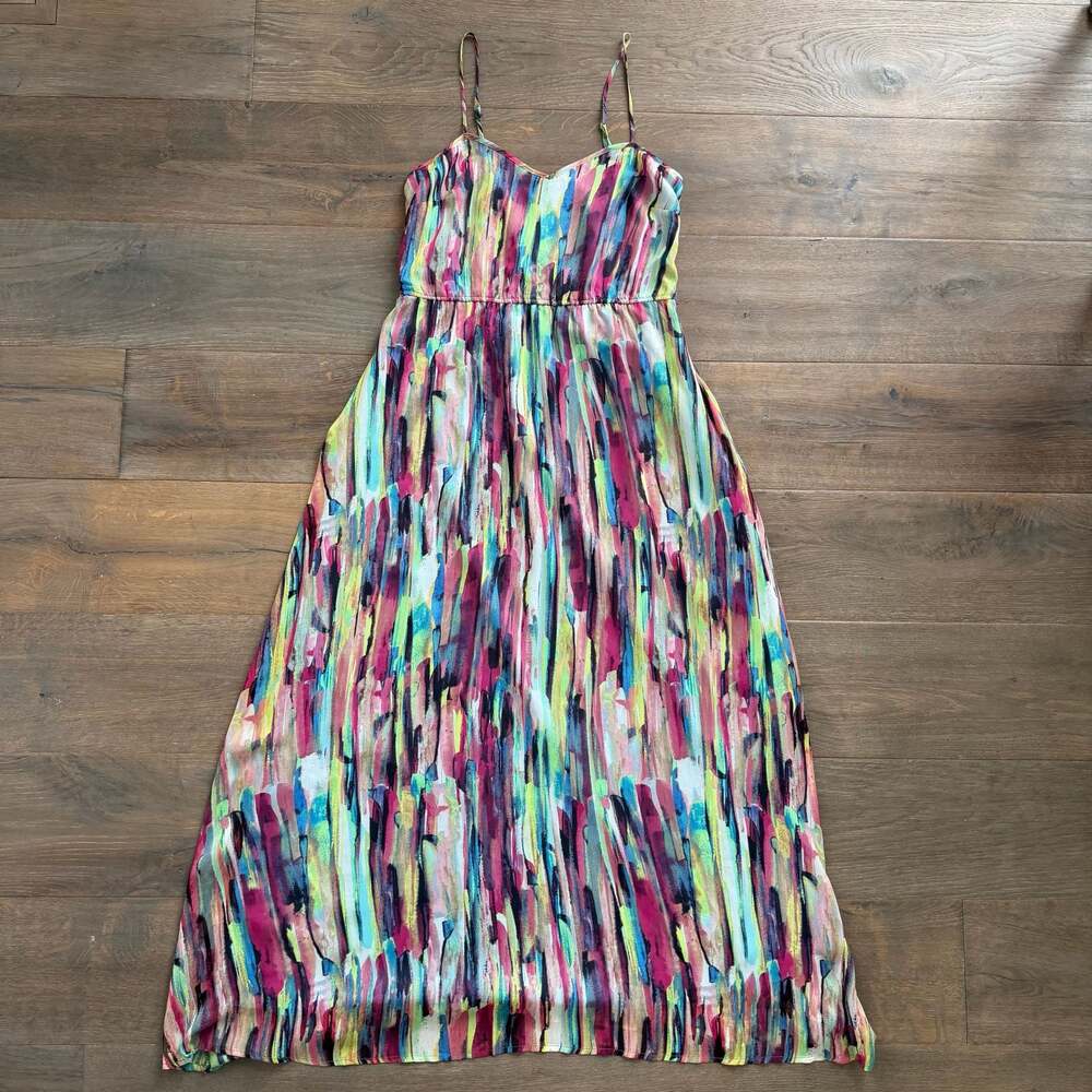 Jack Watercolor Rayna Midi Dress by BB Dakota Size 6